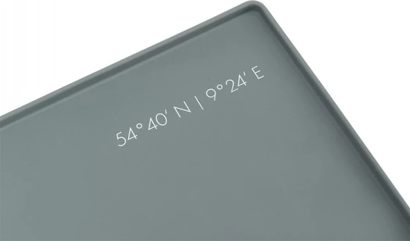 Trixie Mama ve Su Kabı Servisi, Mat Silikon, 48×30cm, Gri - 2