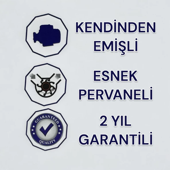 Gross 1 Inc Dıştan Çıkış Mazot ve Sıvı Aktarım Pompası 220 Volt - 2