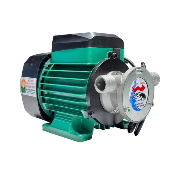 Gross 1 Inc Dıştan Çıkış Mazot ve Sıvı Aktarım Pompası 220 Volt - 4