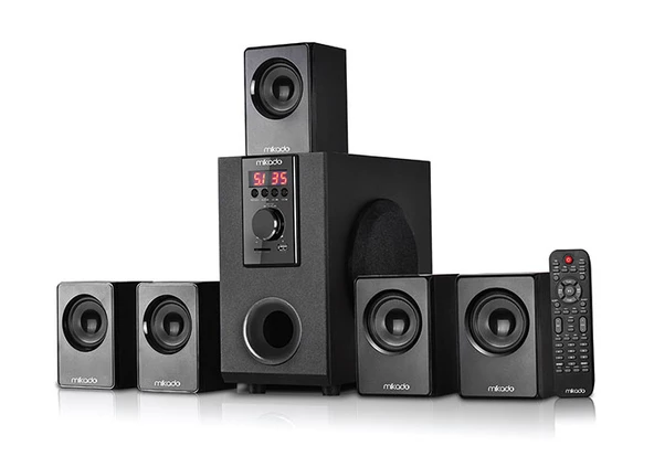 Mikado MD-505 5+1 Usb+SD+FM Destekli Speaker