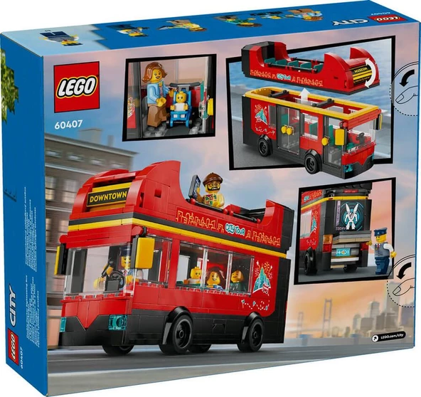 LEGO City 60407 Double-Decker Sightseeing Bus - 2