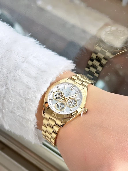 JG. Polo Clup JPC.0124.B02359C.4 Çelik Kadın Kol Saati - Resim 2