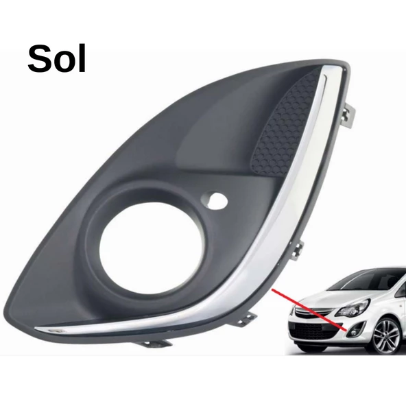 Opel Corsa D Sol Sis Kapağı 2011- Nikelajlı ürün görseli