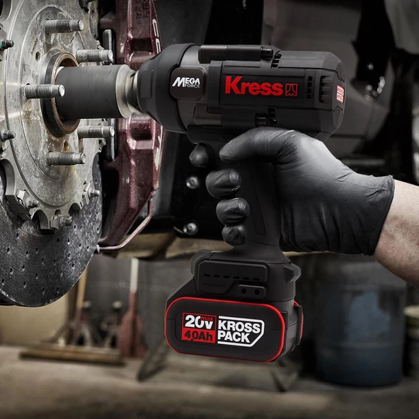Kress Kub35.91 20Volt 1700Nm Kömürsüz Profesyonel Şarjlı Somun Sıkma (Akü Dahil Değildir) - 3