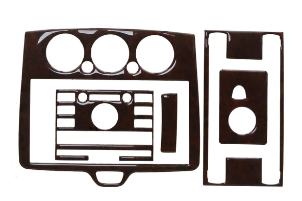 Focus 2004-2012 Uyumlu Ön Torpido Maun Kaplama (5 Parça) - 2