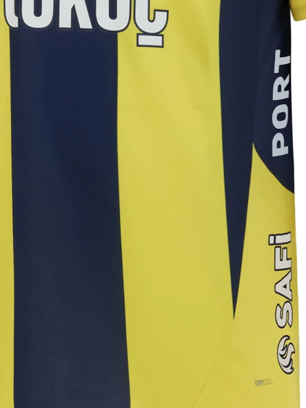 Fenerbahçe Orijinal Lisanslı Unisex 2024-2025 Yeni Sezon Sarı Lacivert Çubuklu Forma - 4