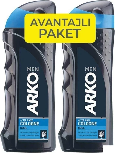 Arko Men men Cool Tıraş Kolonyası 2X250ML