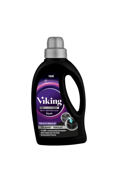 Viking TECHNOPOWER Sıvı Çamaşır Deterjanı Simsiyah 1.4 lt 1 Adet