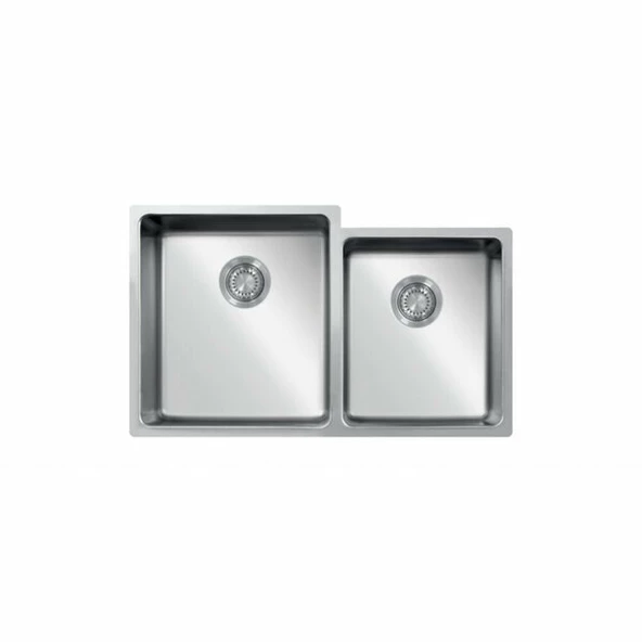 Ukınox Evye Me 400.60.40 U5pl.Gt Polısajlı Küçük Göz Solda - 2