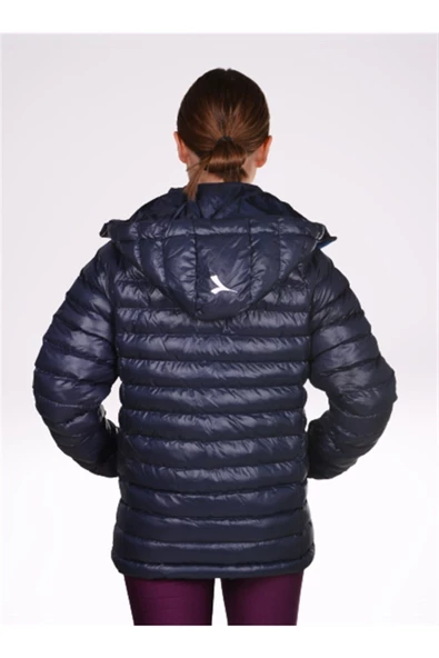 Diadora Doru - Kadın Lacivert Şişme Mont - DoruKDN - Resim 3