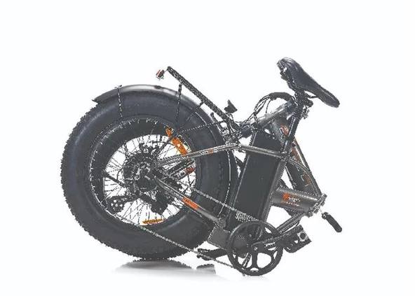 CORELLİ VONIQ FAT BIKE ELEKTRİKLİ KATLANIR BİSİKLET 42CM MD 20 JANT 8 VİTES NAVY BLUE - 2