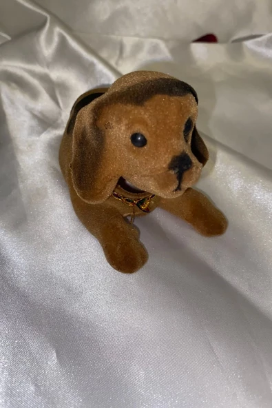 Golden Retriever Kafa Sallayan Köpek Başını Sallayan Köpek Sallanan Köpek Kahve - Resim 2