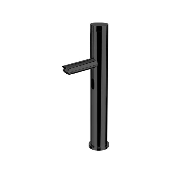 Teknofotosellı Newart Çanak Fotosellı Lavabo Bataryası Sıyah - 1