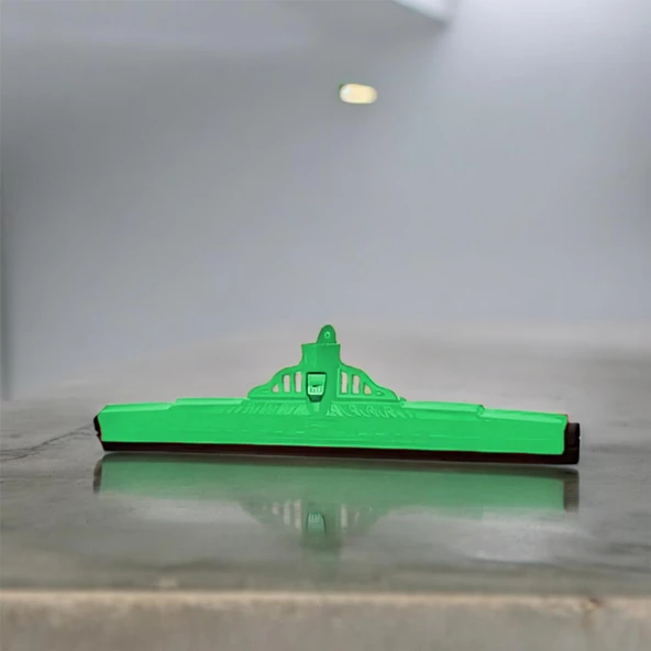 Ev Tipi Plastik Çekpas Çekçek Yersil 40 cm Ev İş Yeri Dükkan Cam Zemin Yer Temizleme Silme - 4