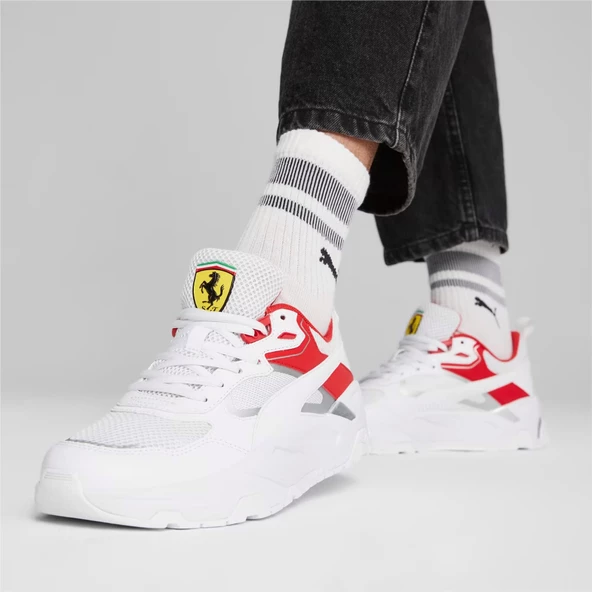 puma 307950-04 FERRARI TRINITY GÜNLÜK SPOR AYAKKABI - Resim 2