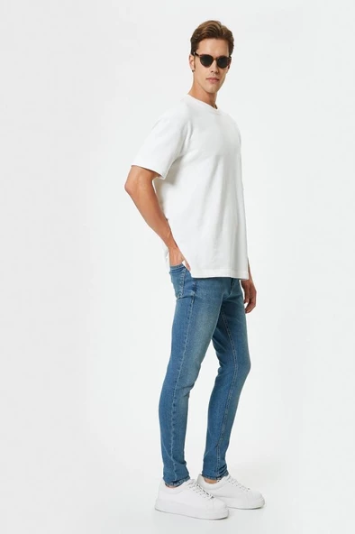 Koton Super Skinny Fit Kot Pantolon - Justin Jean - 2