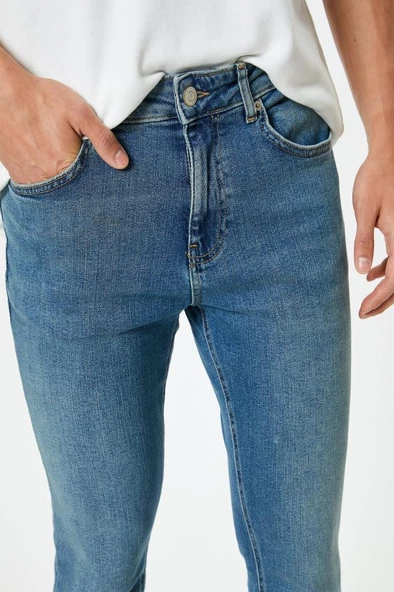 Koton Super Skinny Fit Kot Pantolon - Justin Jean - 5
