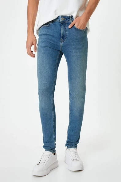 Koton Super Skinny Fit Kot Pantolon - Justin Jean - 3