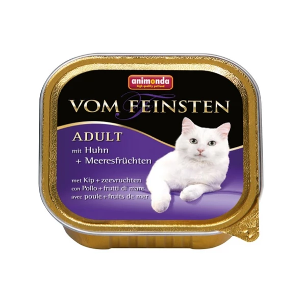 Vom Feinsten Tavuk Deniz Mahsüllü Kedi Konserve 100 Gr