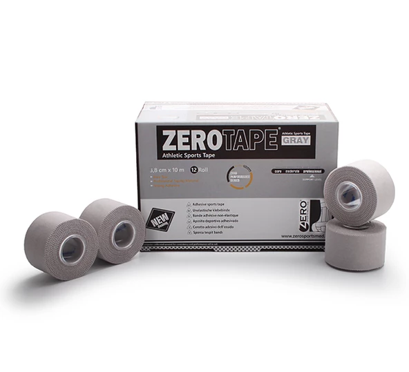 Zerotape Gri 3,8Cm X 10M Sporcu Tespit Bandı - 4