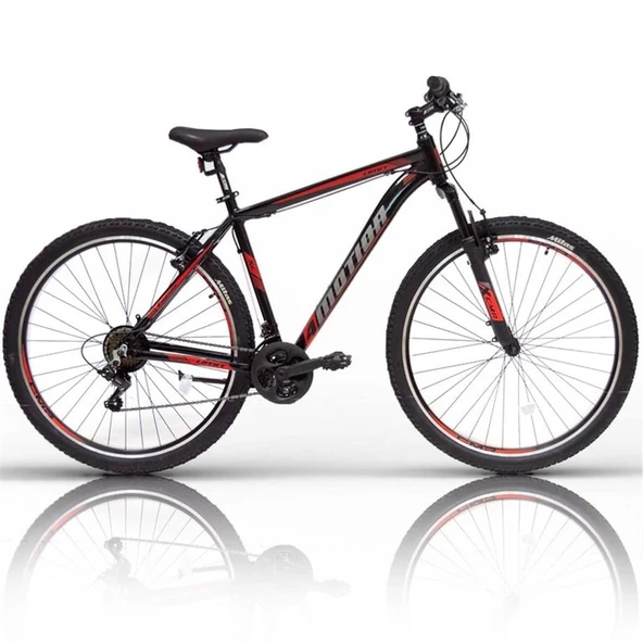 ÜMİT 2777 MOTION ERKEK DAĞ BİSİKLETİ 510H V 27,5 JANT 21 VİTES SİYAH KIRMIZI ürün görseli