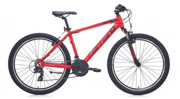 CARRARO FORCE 700 ERKEK DAĞ BİSİKLETİ 482H V 27.5 JANT 21 VİTES MAT KIRMIZI SİYAH BEYAZ
