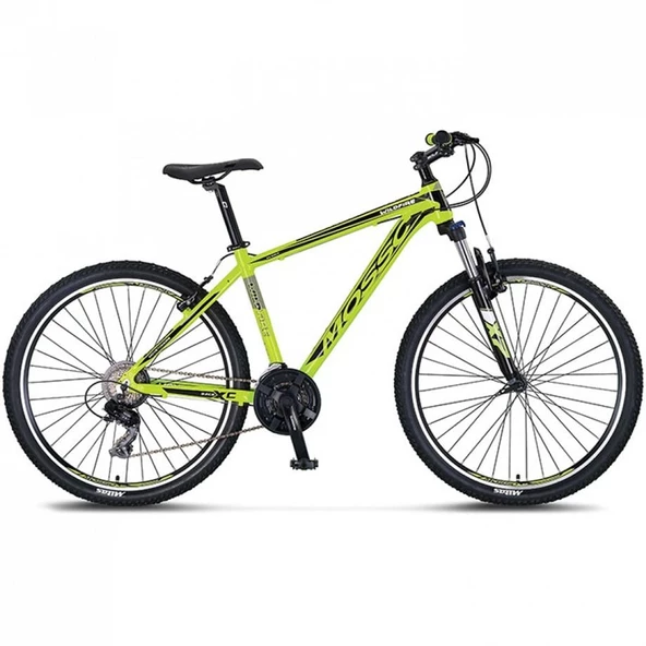 MOSSO WILDFIRE M-27-V ERKEK DAĞ BİSİKLETİ 460H 27.5 JANT 21 VİTES LİME SİYAH