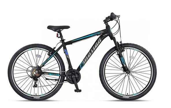 ÜMİT 2777 MOTION ERKEK DAĞ BİSİKLETİ 510H V 27,5 JANT 21 VİTES SİYAH MAVİ
