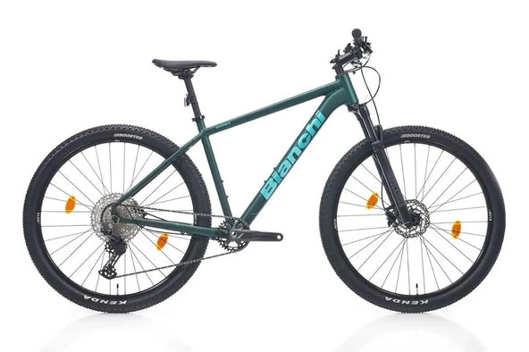 BIANCHI MAGMA COMP 9.S ERKEK DAĞ BİSİKLETİ 480H HD 29 JANT 12 VİTES DEORE GREEN MATT METALİZE CELESTE GLOSS