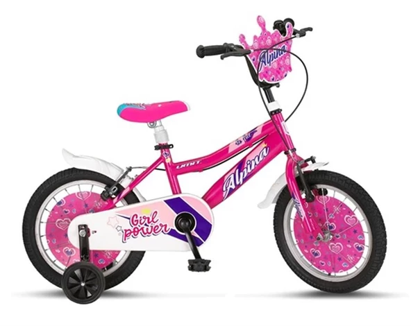 ÜMİT 1647 ALPINA-L-BMX-V KIZ ÇOCUK BİSİKLETİ 332H V 16 JANT PEMBE