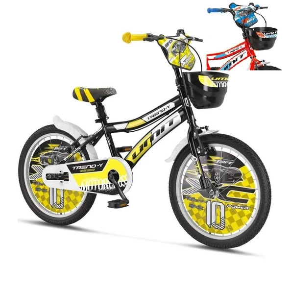 ÜMİT 2002 TREND-Y-BMX-SEPET-V-ERKEK ÇOCUK BİSİKLETİ 20 JANT TURUNCU MAVİ ürün görseli