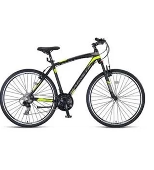 ÜMİT 2863 MAGNETIC ERKEK ŞEHİR BİSİKLETİ 510H V 28 JANT 21 VİTES SİYAH LİME ürün görseli