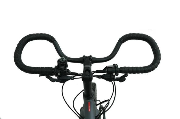 CARRARO CR-T WORLD ERKEK ŞEHİR BİSİKLETİ 510H HD 28 JANT 22 VİTES MAT ANTRASİT KIRMIZI - 2