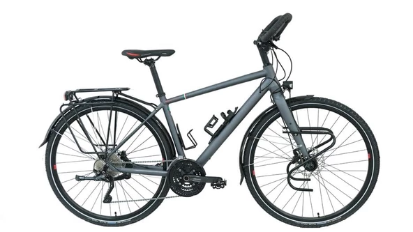 CARRARO CR-T WORLD ERKEK ŞEHİR BİSİKLETİ 460H HD 28 JANT 22 VİTES MAT ANTRASİT KIRMIZI