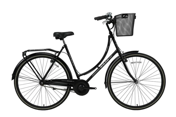 BİSAN PARADISE KADIN ŞEHİR BİSİKLETİ 54CM V 28 JANT SİYAH GRİ