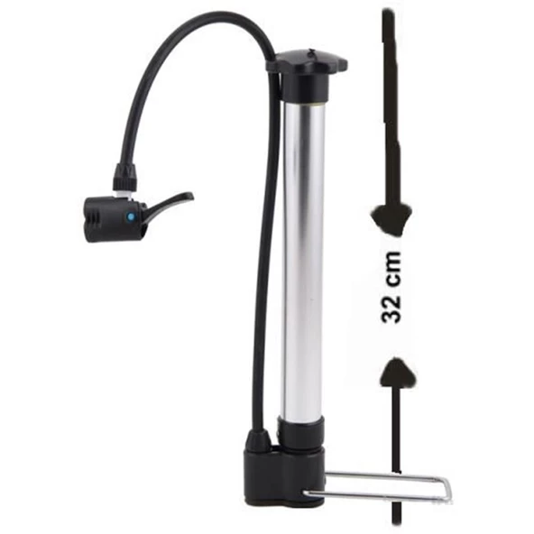 CAMARO MİNİ POMPA BİSİKLET BOT TOP ŞİŞİRME POMPASI ALU. PMP-300 ürün görseli