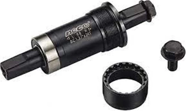 NECO BİSİKLET KASET ORTA YATAK RULMANLI 122MM KUTULU SİYAH YTK-206