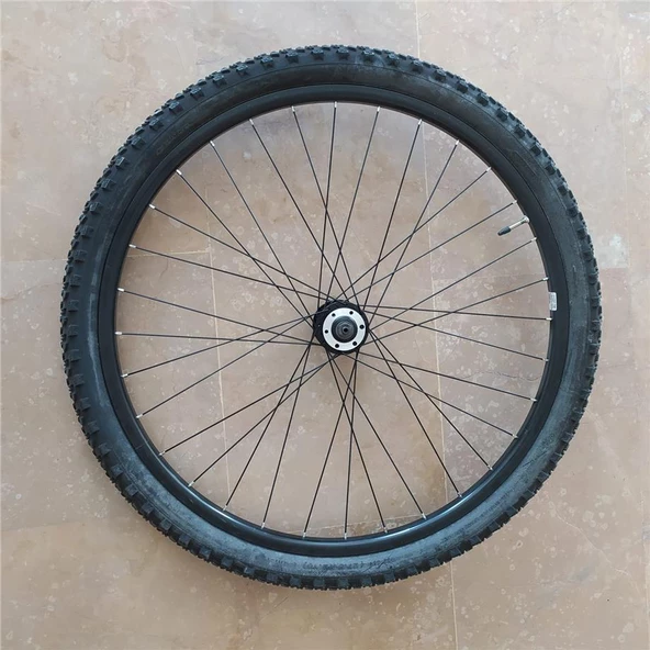 BIANCHI 27,5X2.10 XLC LASTİK+JANT TEL ÖRÜLÜ KALIN TEKERLEK DAĞ DİSK UYUMLU - 3