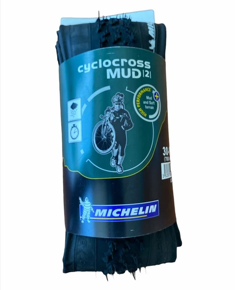 MICHELIN CYCLOCROSS MUD 2 700X30C 30-622 ŞEHİR DIŞ LASTİK  KATLANIR SİYAH