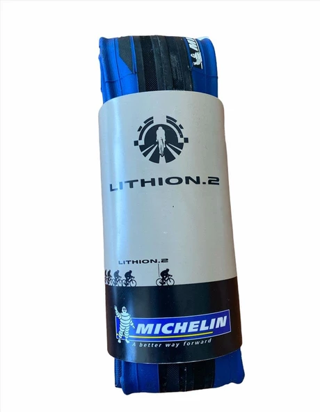 MICHELIN LITHIONS.2 700X23C 23-622 ŞEHİR DIŞ LASTİK  KATLANIR MAVİ