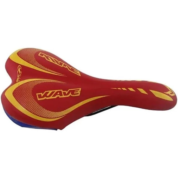 SELLE ROYAL SMP WAVE SELE 260MM 130MM KIRMIZI SARI