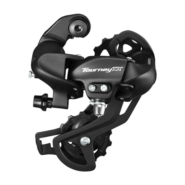 SHIMANO TOURNEYTX 7/8 VİTES ARKA AKTARICI RD-TX800 UZUN BACAK SİYAH