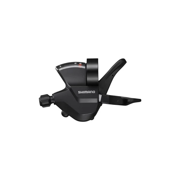 SHIMANO SL-M315-L ALTUS 3 VİTES GÖSTERGELİ SOL VİTES KOLU SİYAH