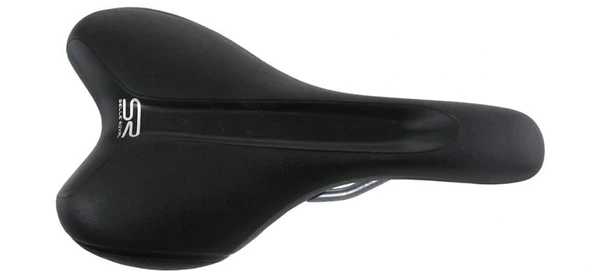 SELLE ROYAL SELE ÇELİK RAY KELEPÇESİZ 250MM 140MM SİYAH