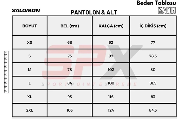 Salomon LC2208200 Wayfarer Ease Kadın Outdoor Kamp Kadın Şort - 8