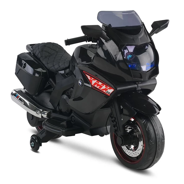 BABYHOPE 438A XMX-316 12V LEDLİ AKÜLÜ MOTOR SİYAH - 3