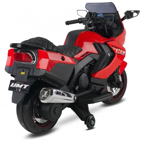 BABYHOPE 438A XMX-316 12V LEDLİ AKÜLÜ MOTOR KIRMIZI - 2