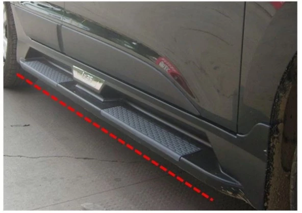 Hyundai ix35 Yan Basamak Koruma Oem Siyah 2010+ - 2