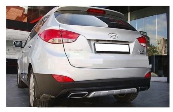 Hyundai ix35 Arka Tampon Koruması Difüzör 2010 Sonrası Uyumlu Model 3 - 2