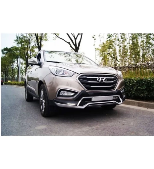 Hyundai ix35 Ön-Arka Tampon Koruması ledli  2010+ Sonrası Uyumlu (Model 3) - 4